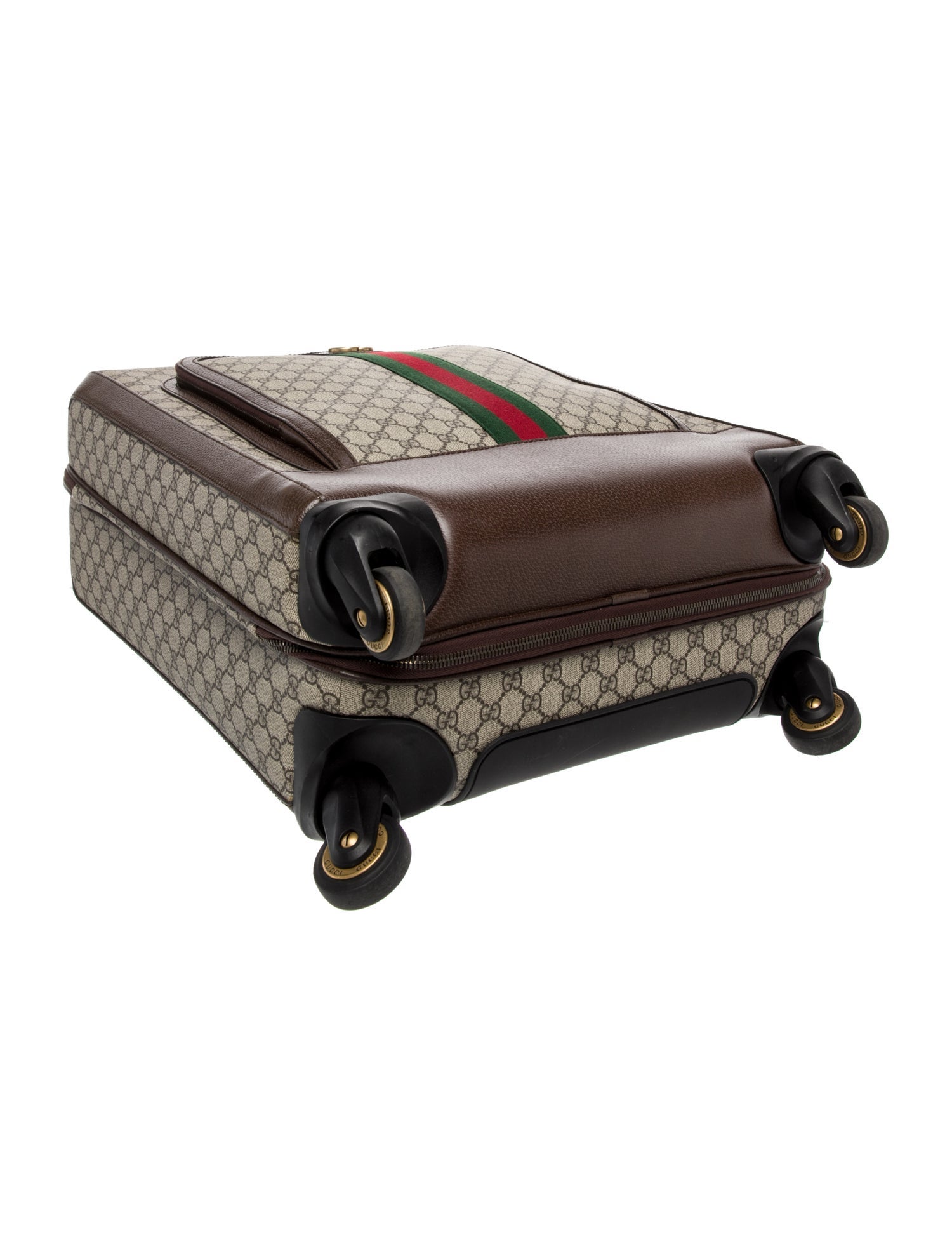 Gucci GG Supreme Savoy Rolling Suitcase